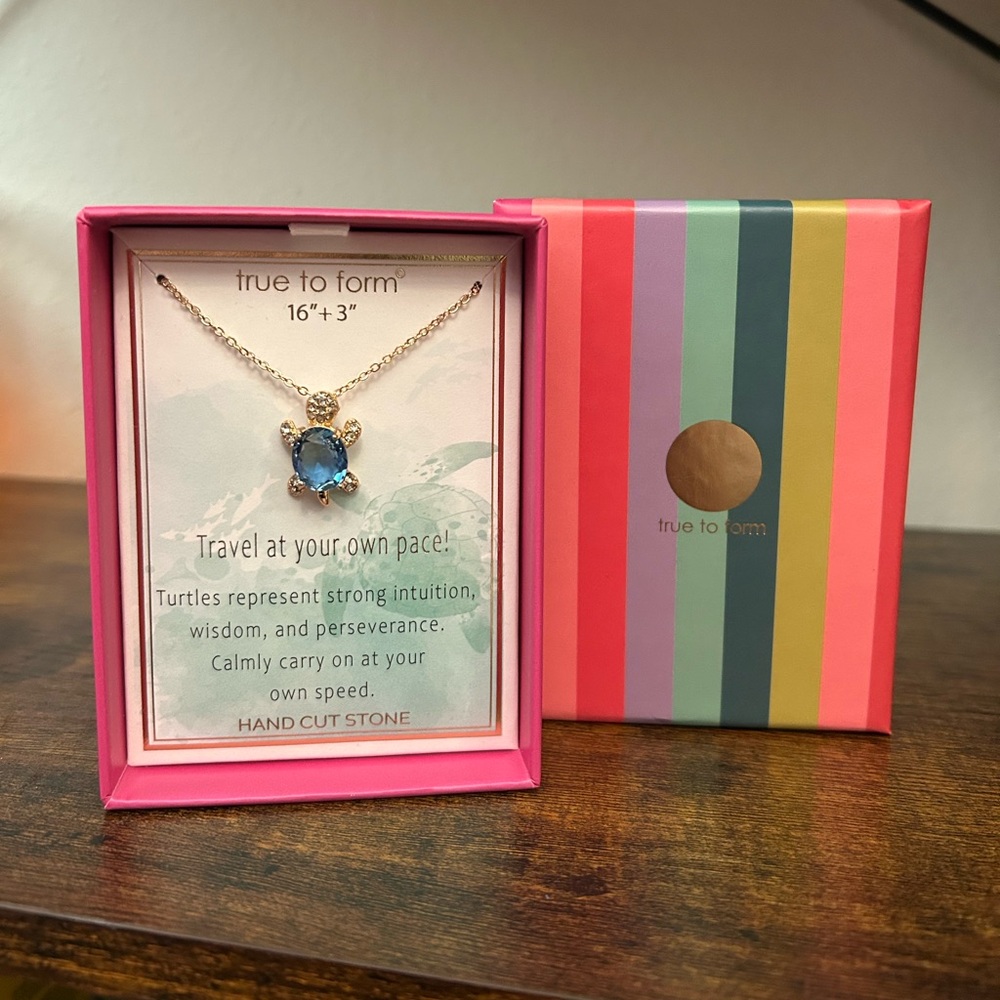 Gold Turtle Necklace